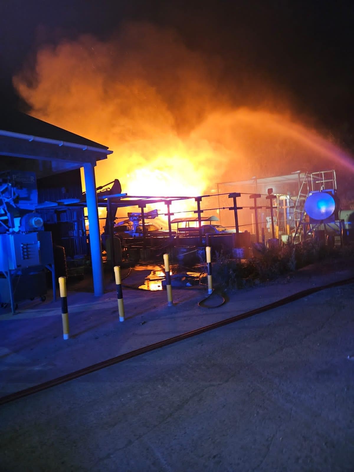 Fire Rages At Pockwood Pond