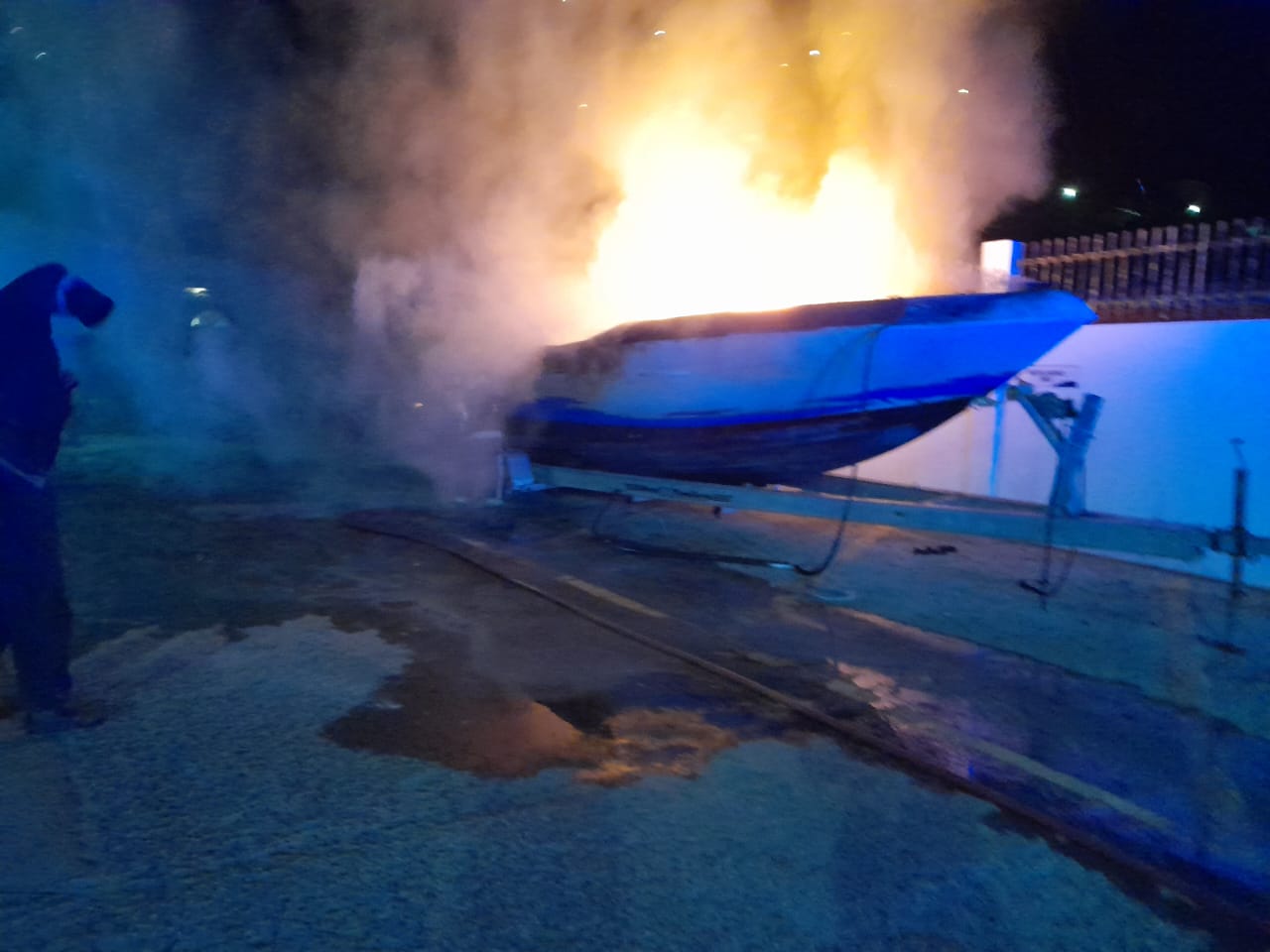 One Boat Seized In Drug Bust Stolen The Other Destroyed By Fire