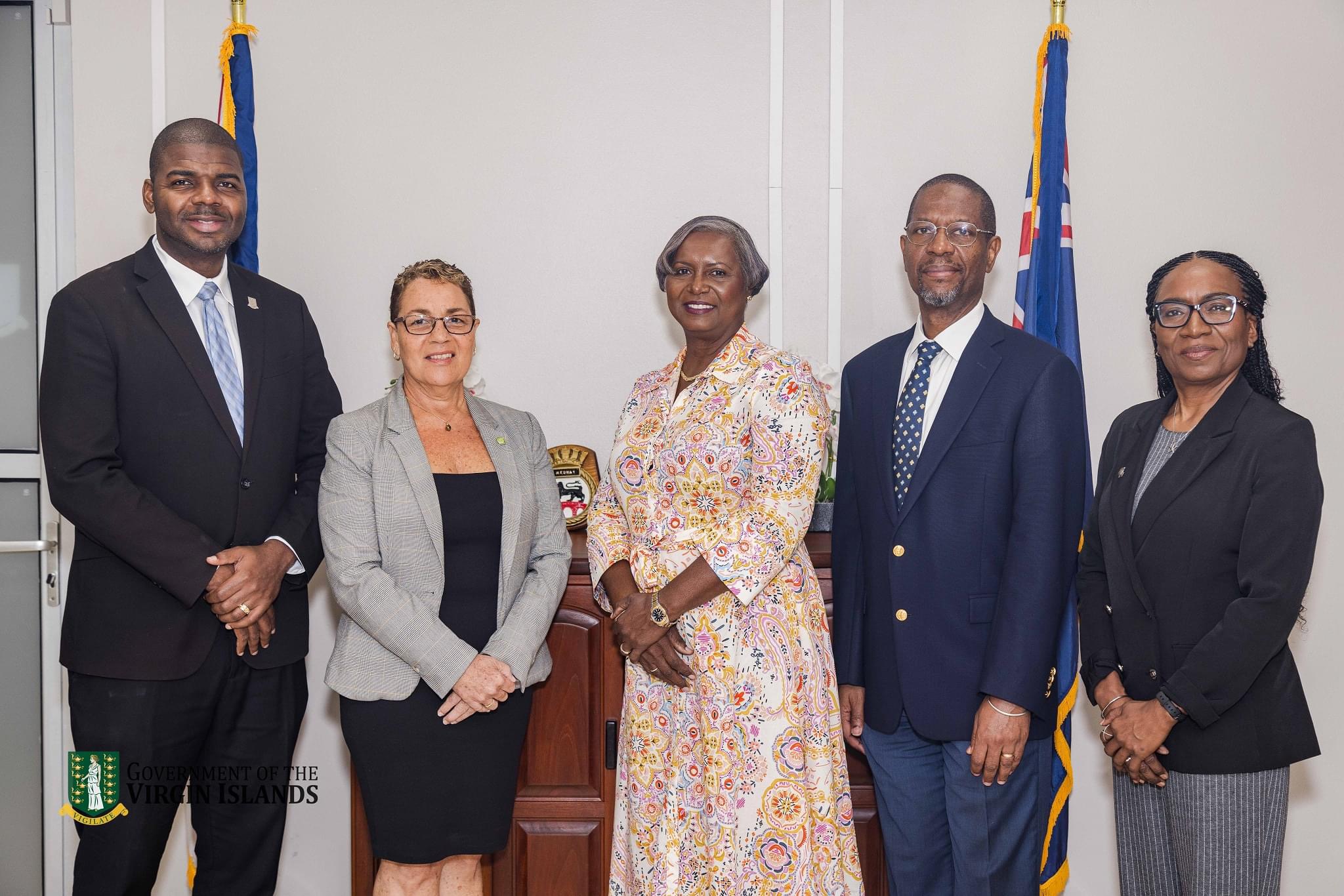 Premier Wheatley Entertains Courtesy Call From OECS Consultants