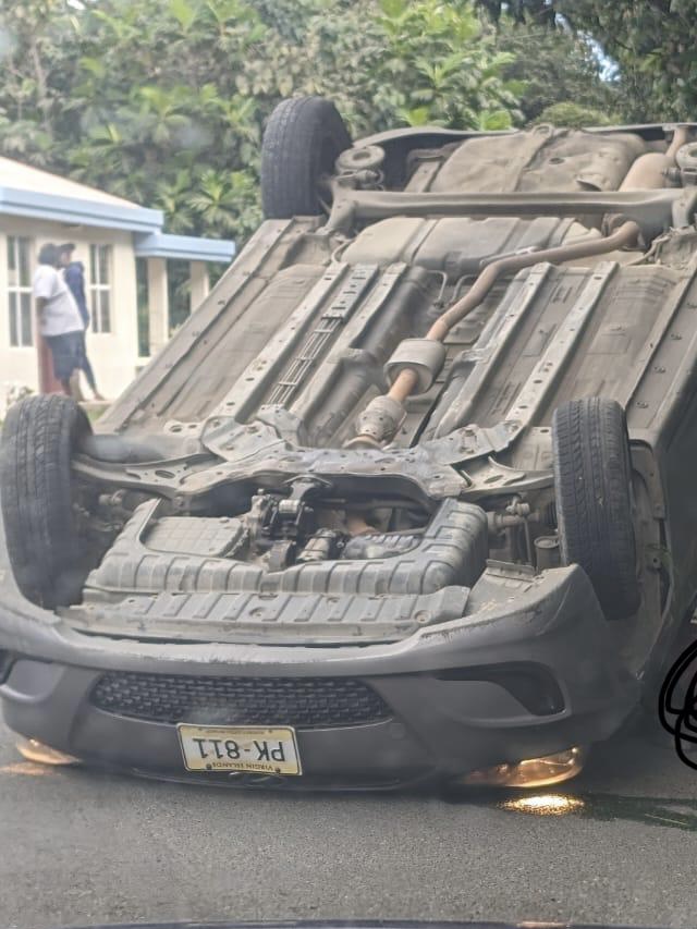 Accident On The Way To Cane Garden Bay Raises Concerns About Road Safety