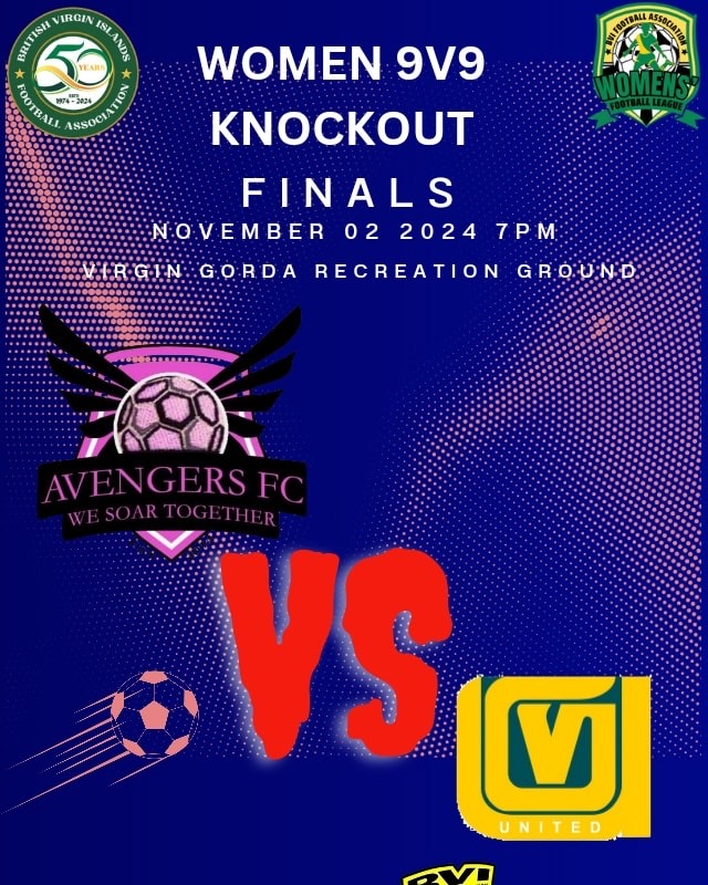 Virgin Gorda United To Face Avengers FC In Women’s Knockout Cup   