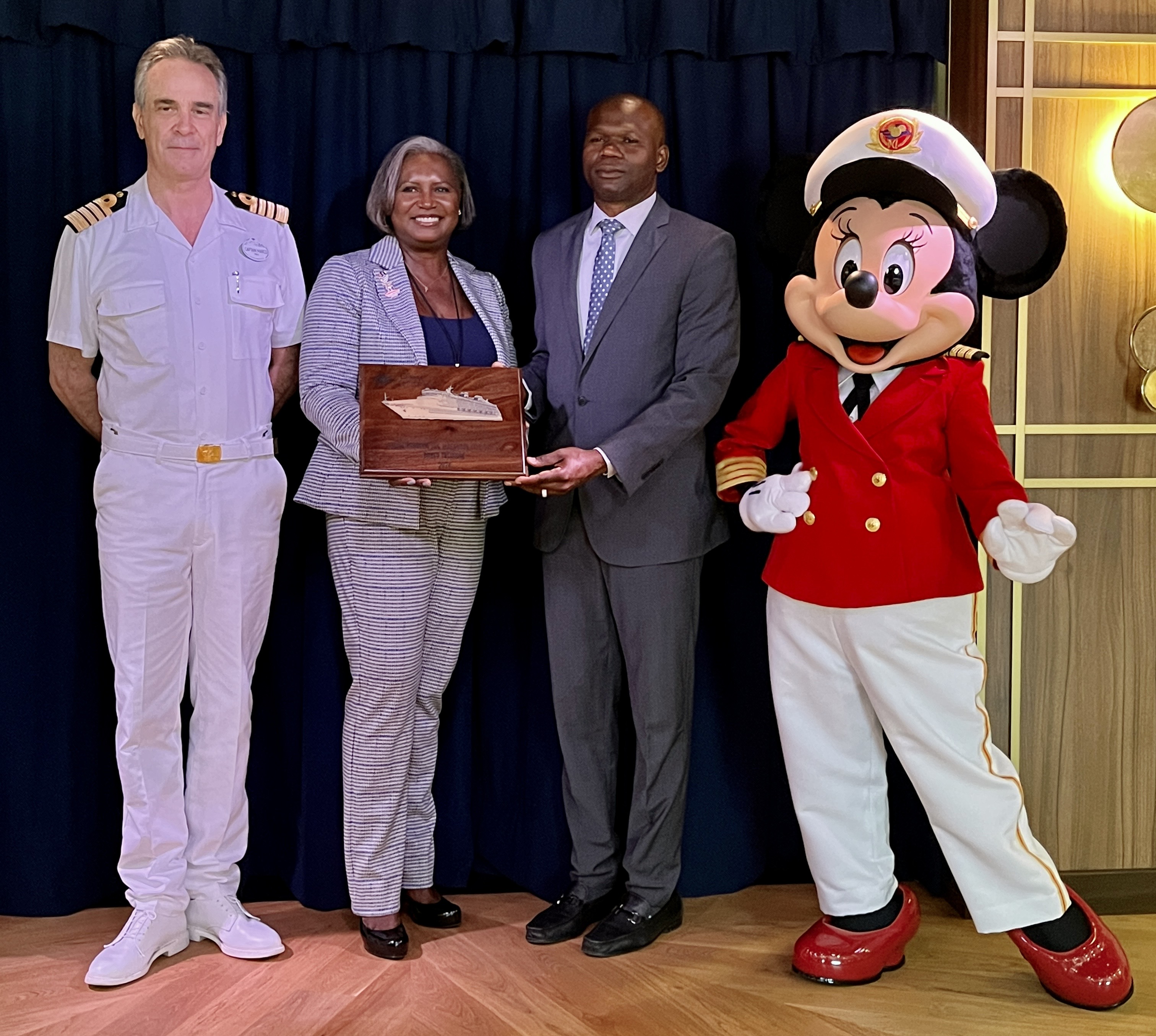 Disney Treasure Makes Inaugural Call to the BVI  