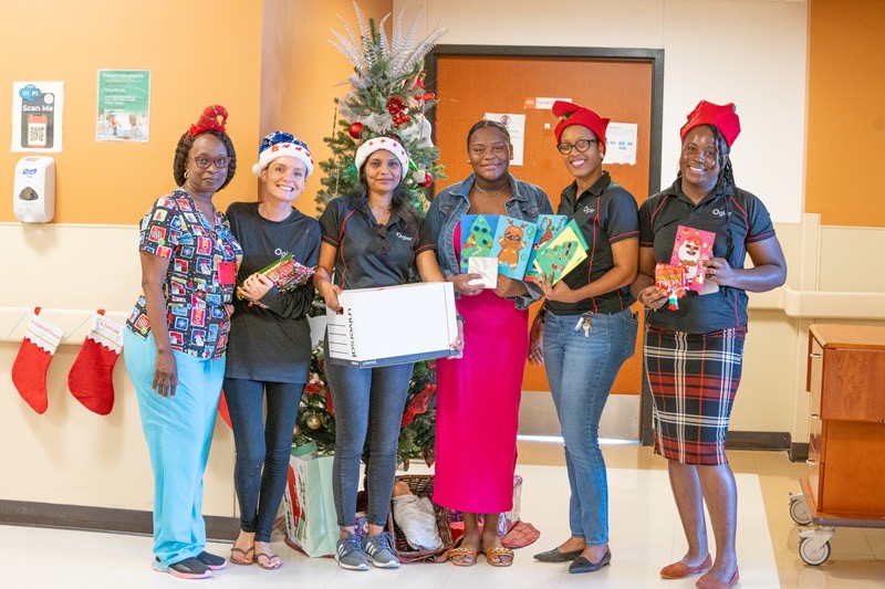 OGIER, SMITHS GORE, & ROTARY CLUB OF RT BRIGHTENS DDOSH’s CHRISTMAS 