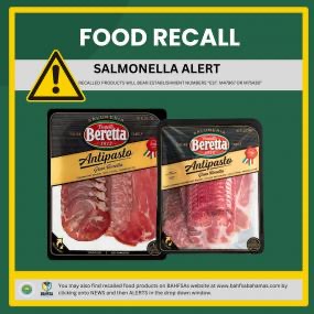 BVI Health Alert: Fratelli Beretta Charcuterie Recalled Worldwide Over Safety Concerns