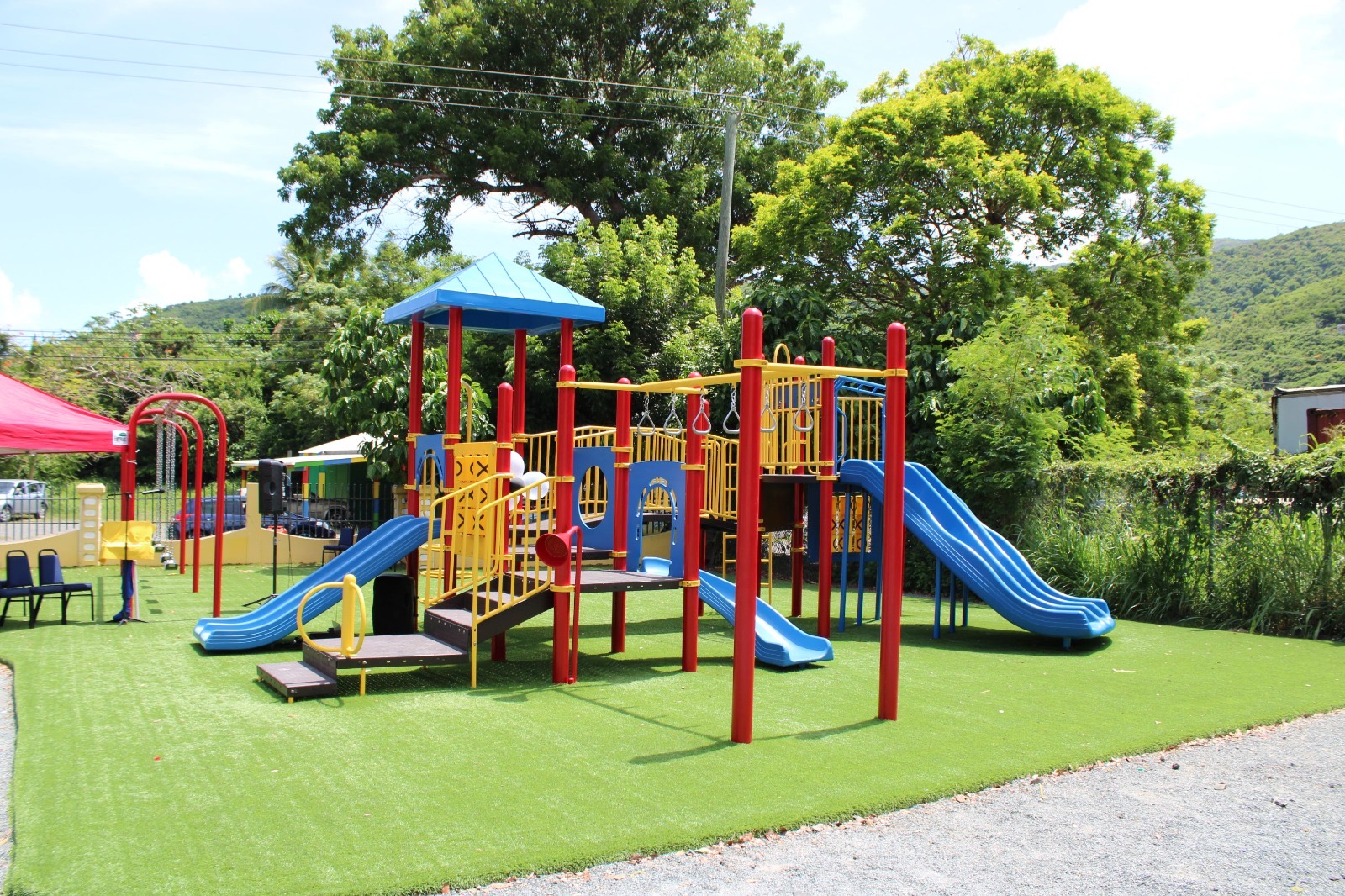 Ebenezer Thomas Primary School Receives New Playground