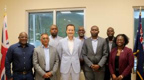 Honourable Rymer And Winair Officials Discuss Route Expansion