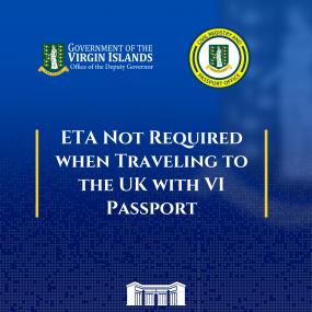 ETA Not Required when Traveling to the UK with VI Passport