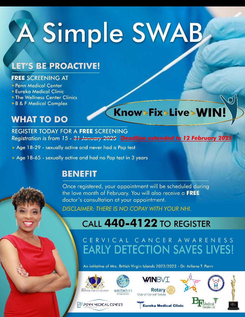 Empowering Women to Take Charge of Their Health: "A SIMPLE SWAB" Reminder